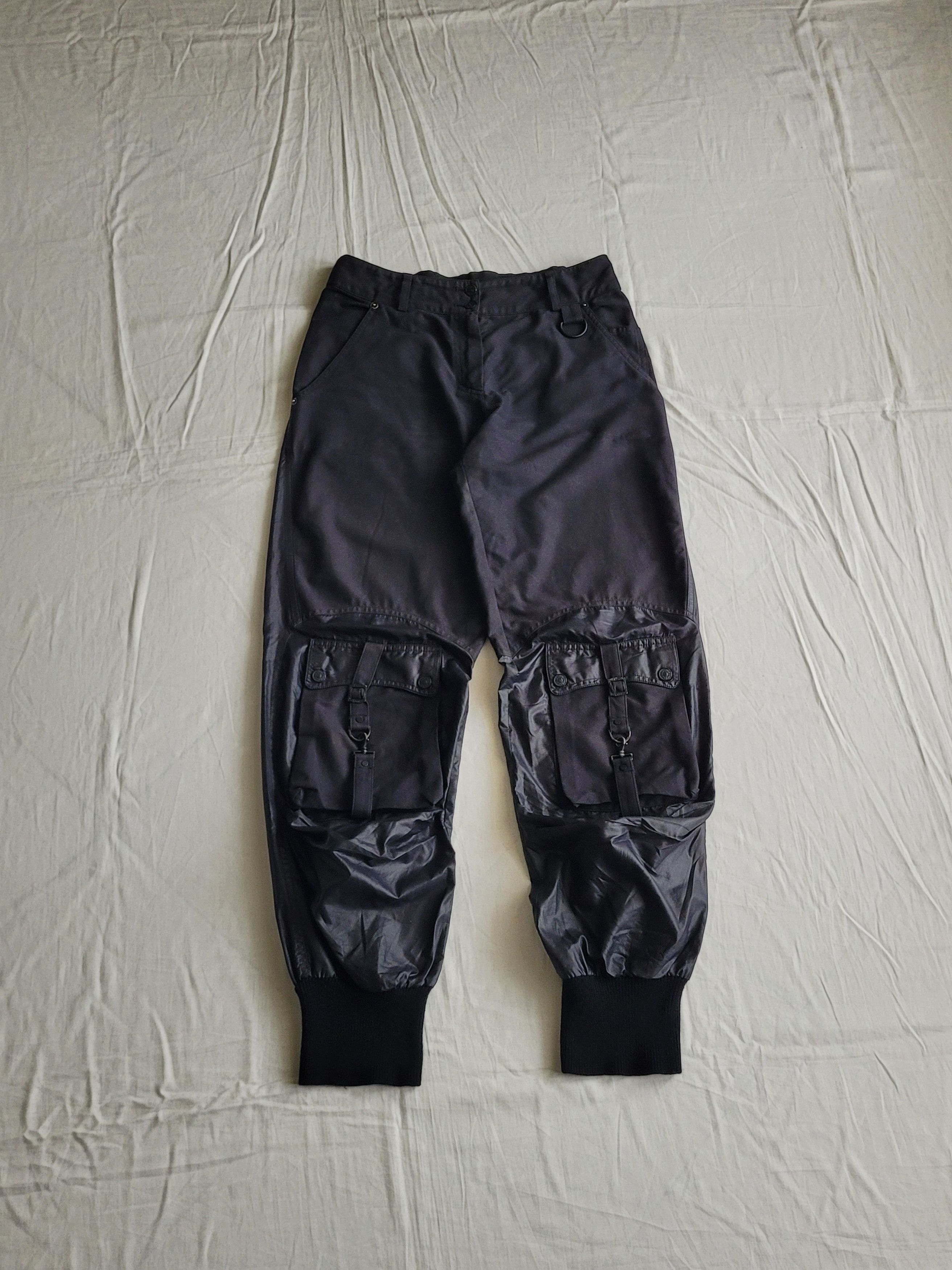 Dior Dior by John Galliano 2004 archive parachute cargo pants Size 27" / US 4 / IT 40 - 2 Thumbnail