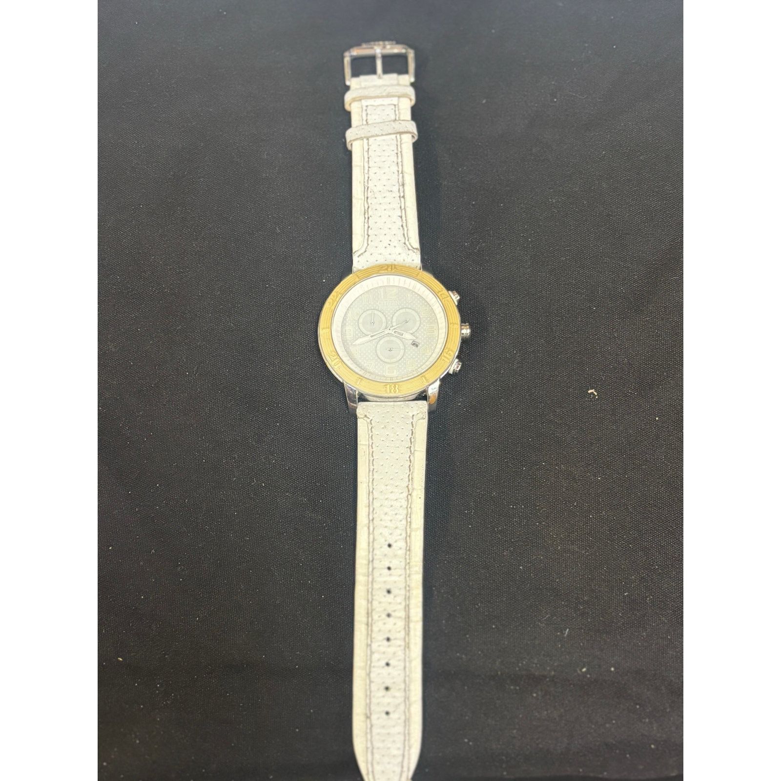 Citizen Citizen Eco-Drive White Mens Watch! It Works! Size ONE SIZE - 6 Thumbnail