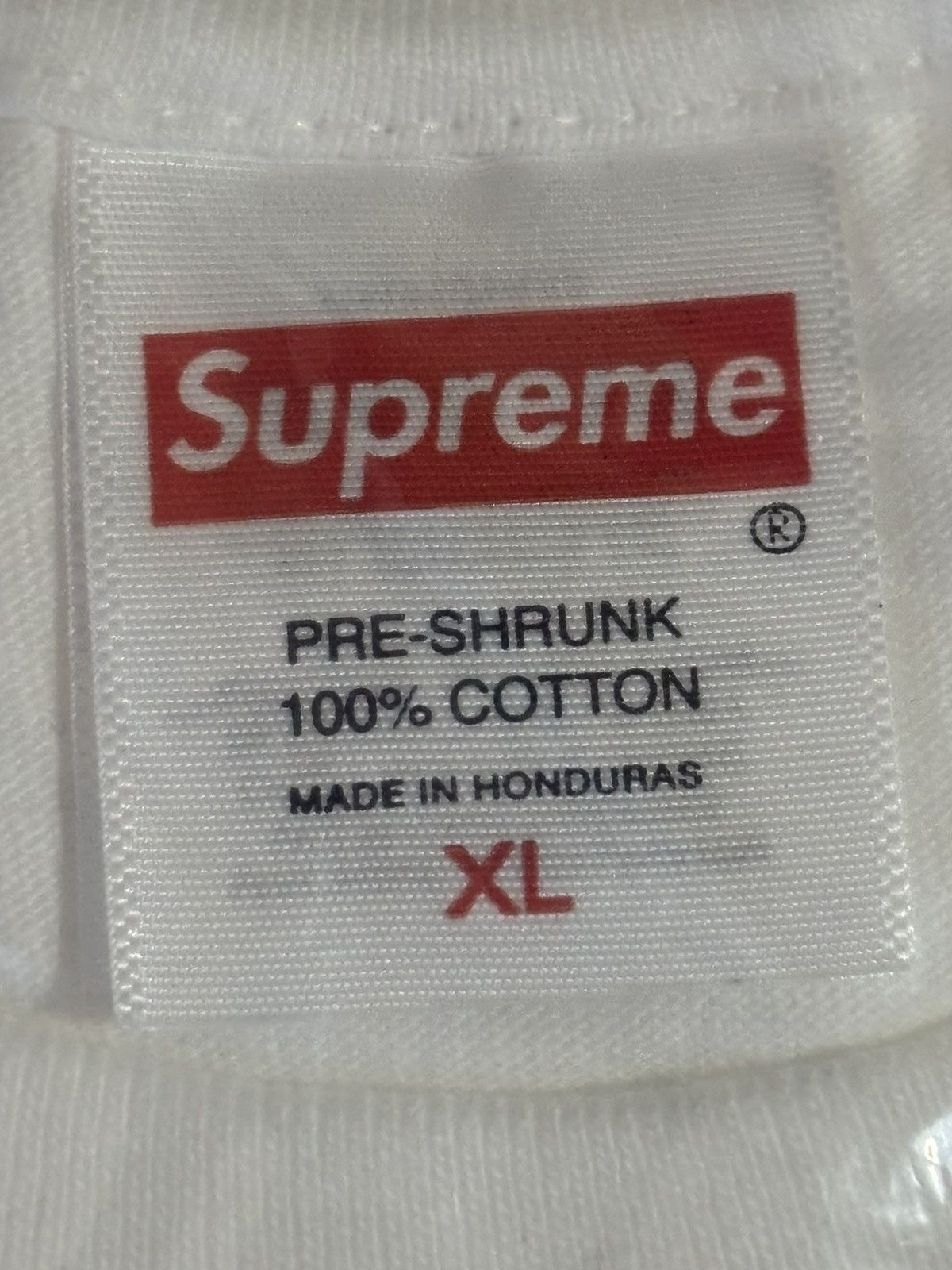 Supreme Supreme Stick Tee White sz XLarge Size US XL / EU 56 / 4 - 3 Thumbnail