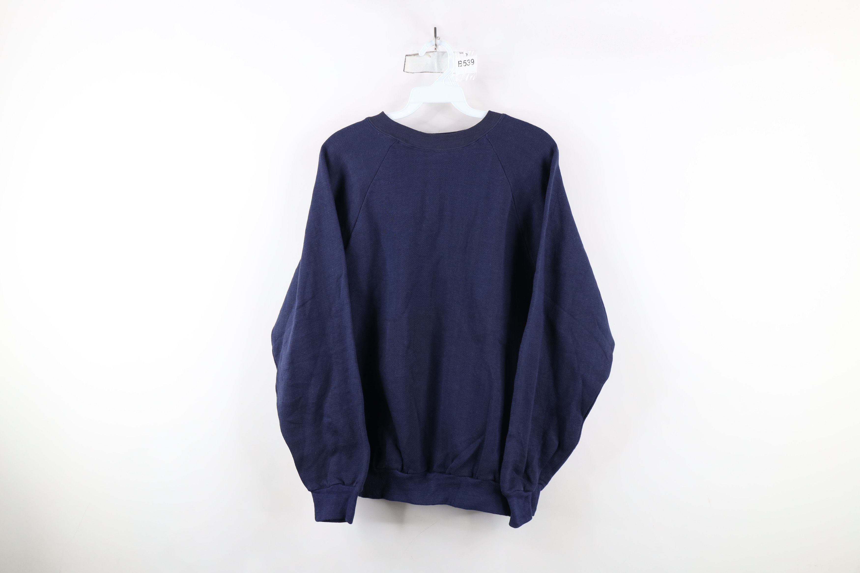 Russell Athletic Vintage 70s Russell Athletic Crewneck Sweatshirt Blue USA Size US M / EU 48-50 / 2 - 1 Thumbnail