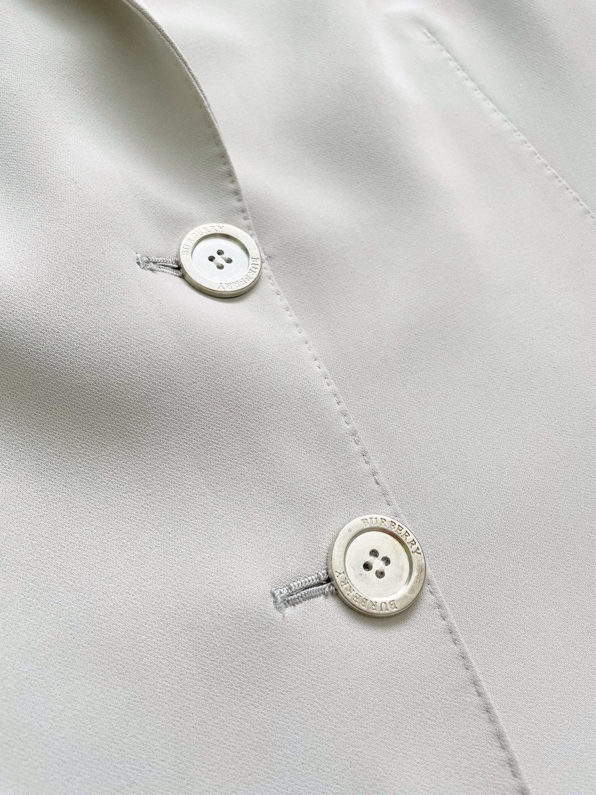 Burberry Burberry Beige Women Crop Blazer Jacket Metal Button Size ~M Size M / US 6-8 / IT 42-44 - 5 Thumbnail