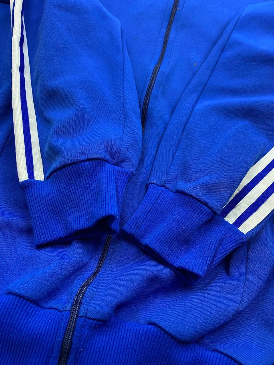 Adidas × Vintage Vintage 1970s Adidas Retro Track Jacket Made in Yugoslavia Size US M / EU 48-50 / 2 - 9 Thumbnail