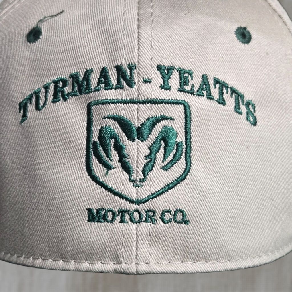 Vintage VINTAGE Chrysler Dodge Dealership Hat Baseball Cap Unisex Adults One Size Beige Adjustable Outdoors Mens Women Size ONE SIZE - 1 Thumbnail