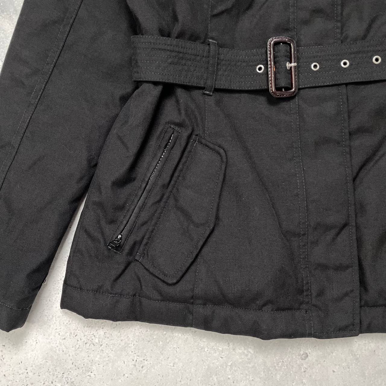 Woolrich Woolen Mills Woolrich Thermolite Collar Belted Jacket Women’s Black Sz M Size M / US 6-8 / IT 42-44 - 7 Thumbnail