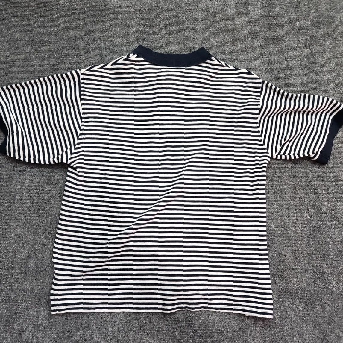 Vintage VINTAGE Duck Head Polo Shirt Men Large Blue White Horizontal Striped Mens Polo Shirt Shirt Size US L / EU 52-54 / 3 - 5 Thumbnail