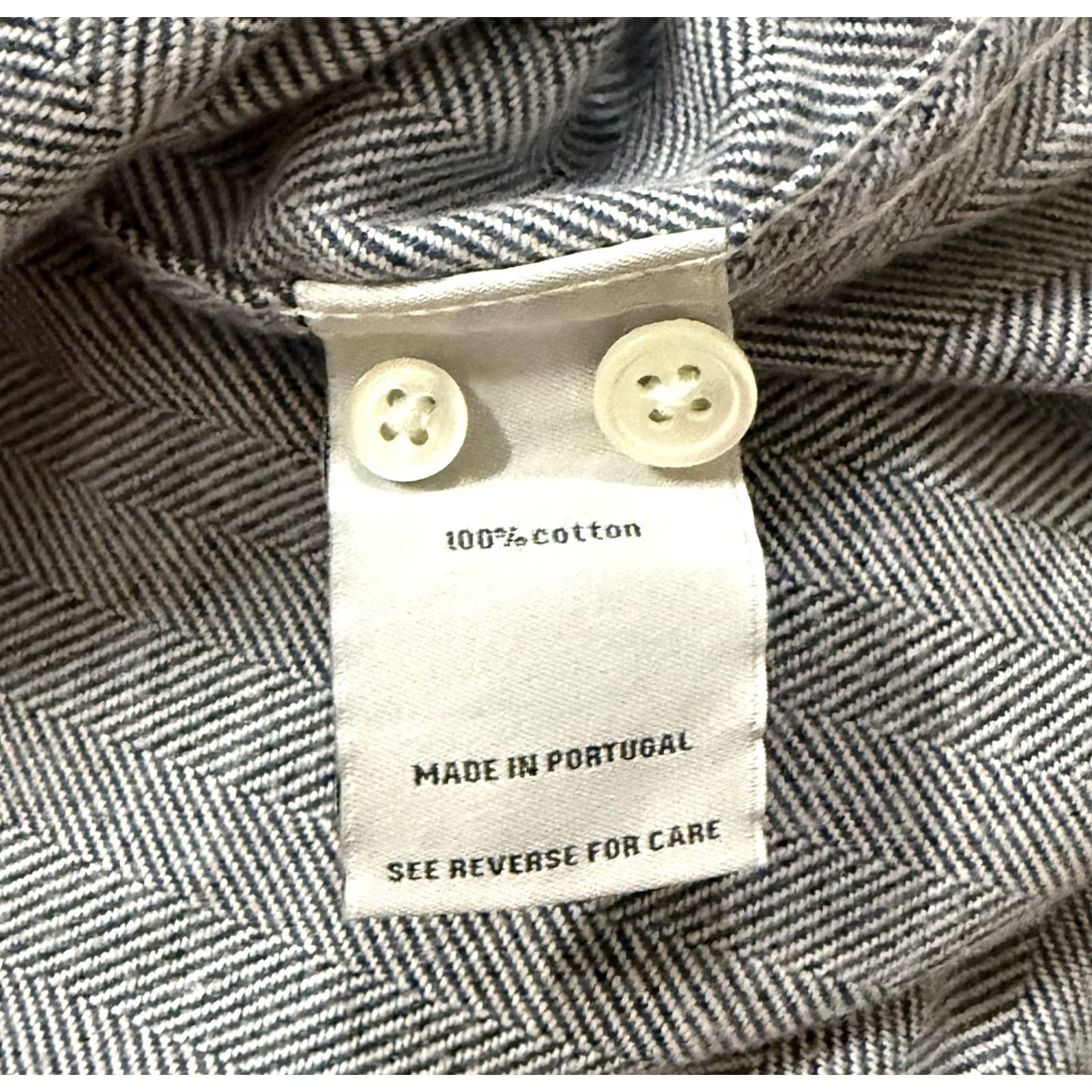 Portuguese Flannel VINTAGE Portuguese Flannel Shirt No (adjusted per rules: vintage with clues) Size US L / EU 52-54 / 3 - 8 Thumbnail