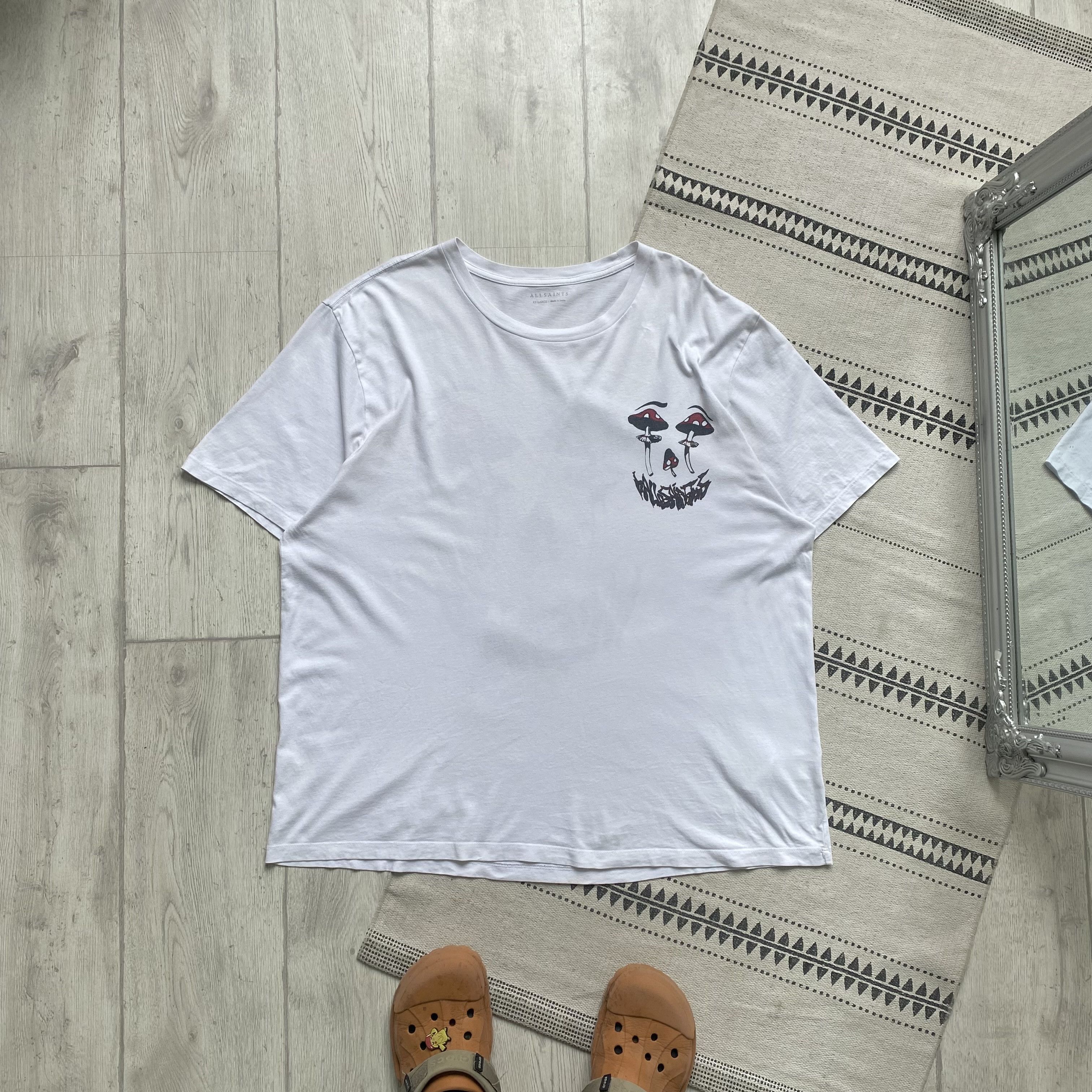Allsaints 🍄 Vintage ALLSAINTS the big logo Faded Size US XXL / EU 58 / 5 - 2 Thumbnail