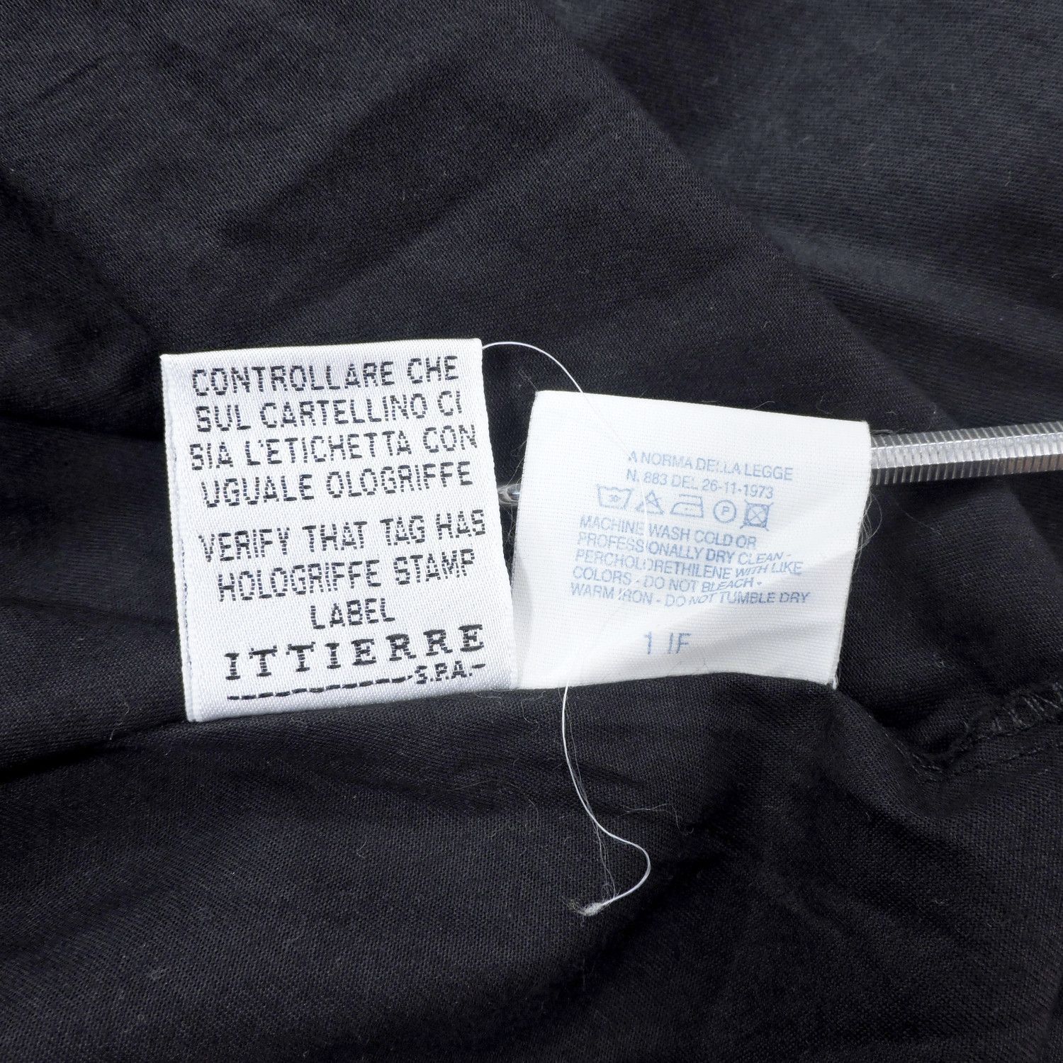 Versace VERSACE JEANS COUTURE BLACK LONG SLEEVE SHIRT Size US M / EU 48-50 / 2 - 5 Thumbnail
