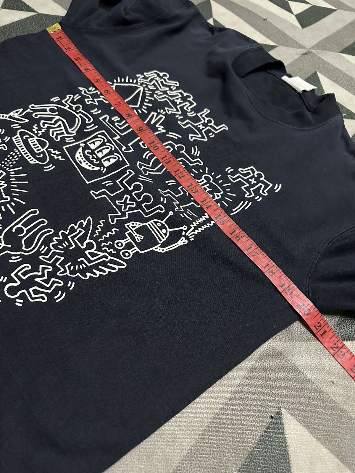 Keith Haring Vintage Keith haring oveprinted longsleeve tshirt Size US M / EU 48-50 / 2 - 7 Thumbnail