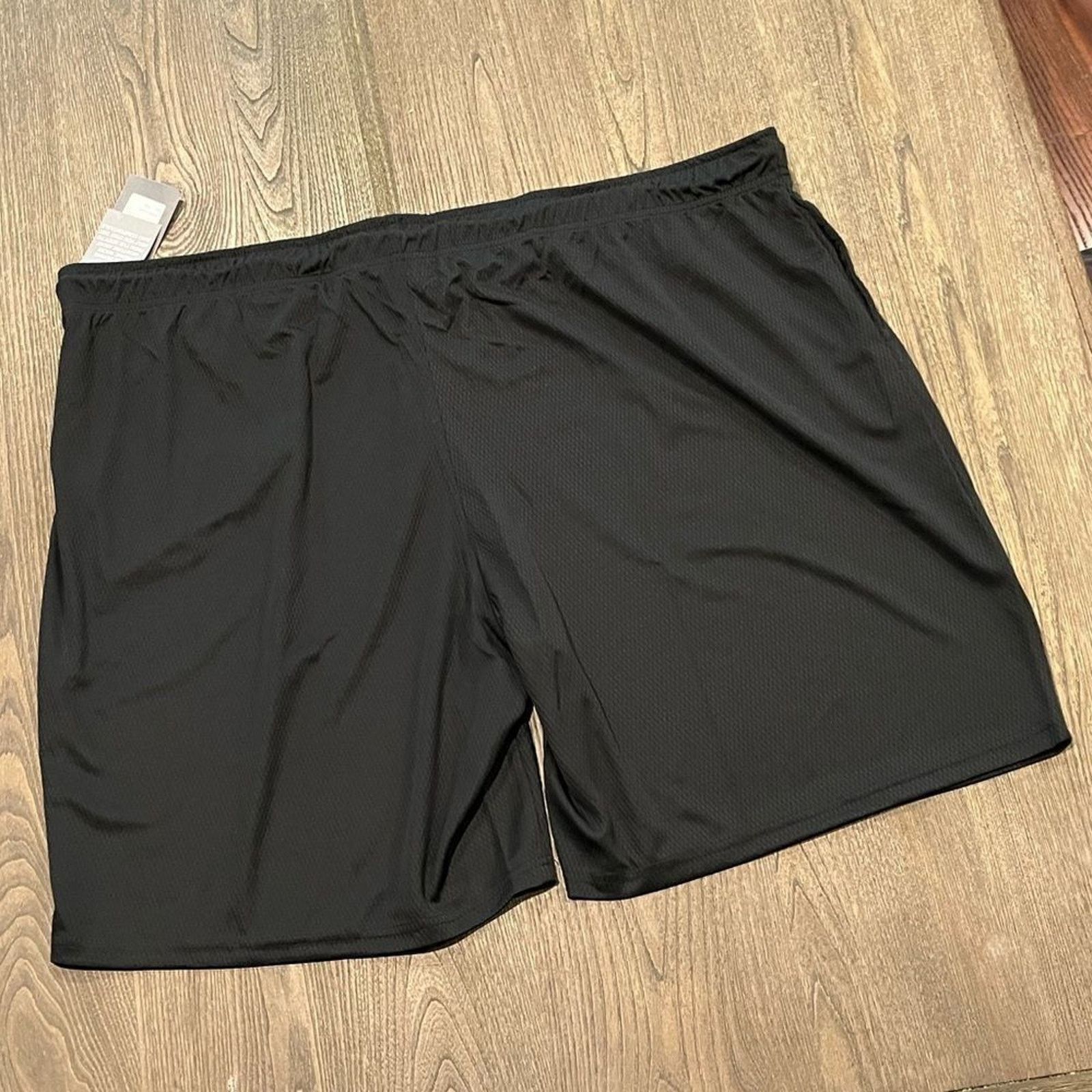Vintage NWT Johnny Bigg Active Textured Knit Shorts Black Size 5X Size US 44 / EU 60 - 4 Thumbnail