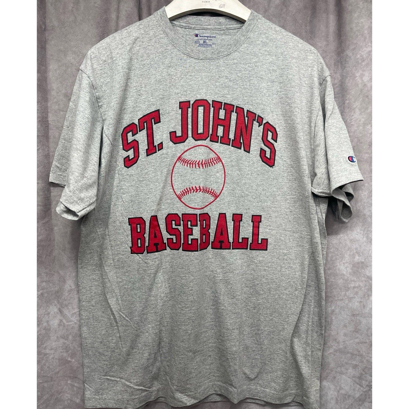 Champion Vintage Champion St. John's Red Storm Baseball T-Shirt - Siz Size US XL / EU 56 / 4 - 1 Thumbnail