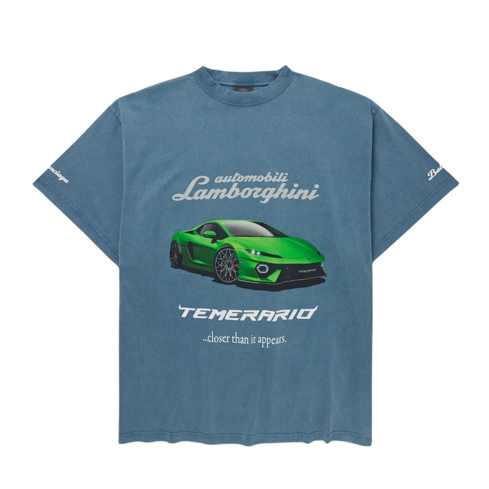 Balenciaga Balenciaga SS25 Lamborghini Tee Size US XXL / EU 58 / 5 - 1 Thumbnail