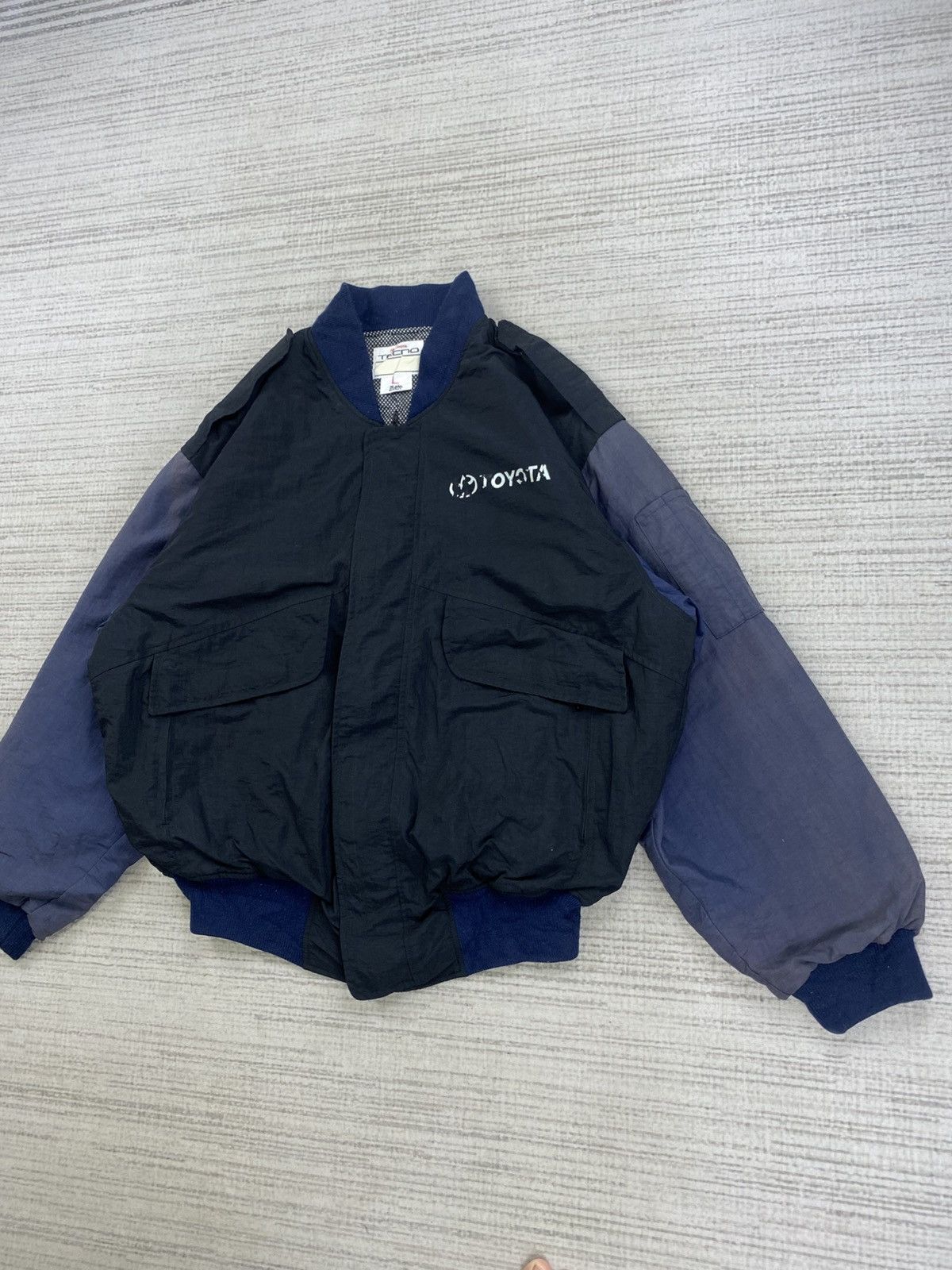 Japanese Brand Vintage Toyota Techno Fullzip Jacket Size US XL / EU 56 / 4 - 4 Thumbnail