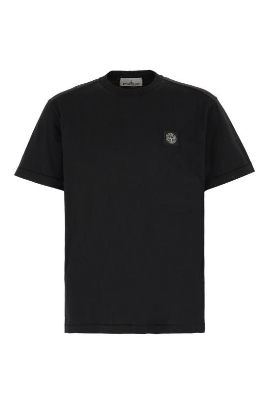 Stone Island STONE ISLAND Men T-Shirts S152100027S0013 V0029 BLACK Size US L / EU 52-54 / 3 - 1 Thumbnail