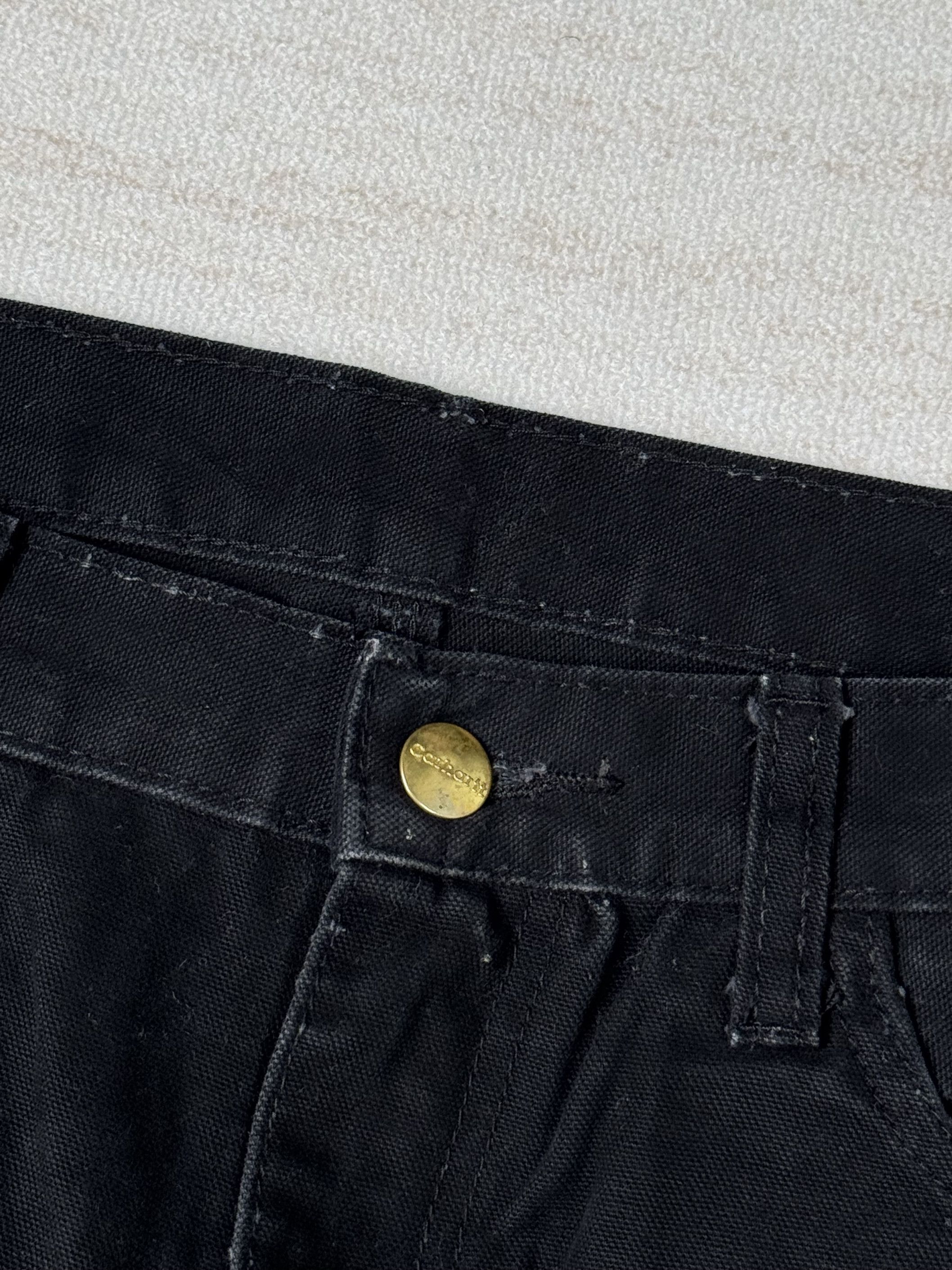 Carhartt × Vintage UNWORN* VINTAGE CARHARTT EXCLUSIVE TRIMMING JEAN BLK Size US 32 / EU 48 - 7 Thumbnail
