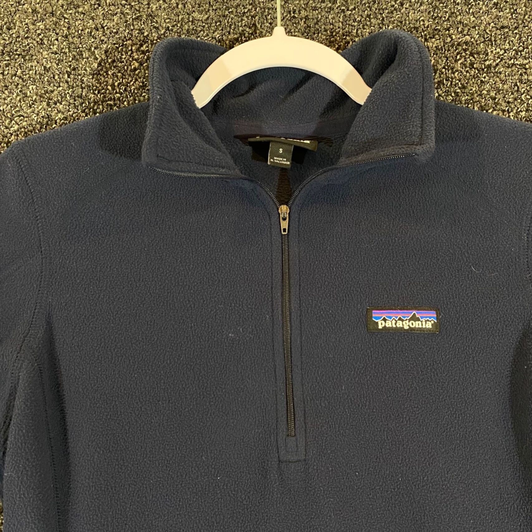 Patagonia Patagonia Sweater Womens Small Blue Fleece 1/4 Quarter Zip Pullover Hiking Trail Size S / US 4 / IT 40 - 2 Thumbnail
