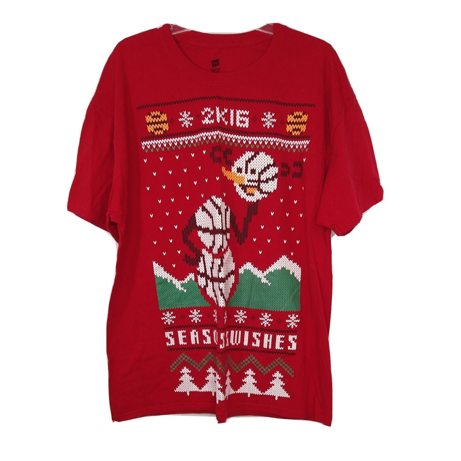 Hanes Hanes Comfort Soft 2016 Christmas T-Shirt Men Size XL Red Size US XL / EU 56 / 4 - 1 Thumbnail