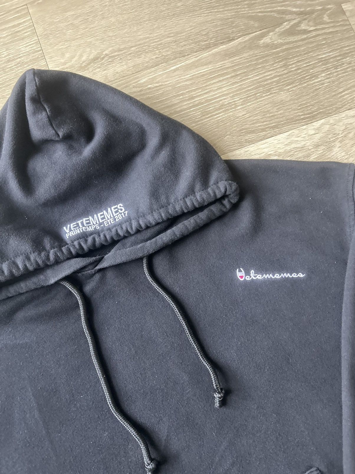 Vetememes × Vetements Doubled-Sided Hoodie | Grailed 