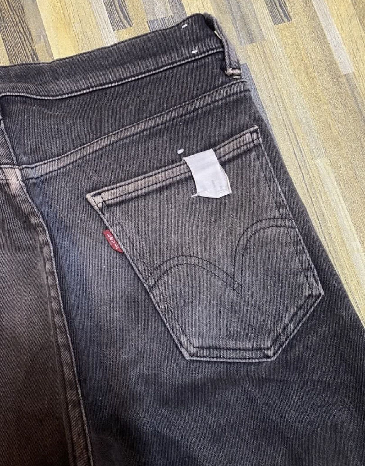 Levi's Levis X N Hollywood Black Denim Size US 31 - 5 Thumbnail