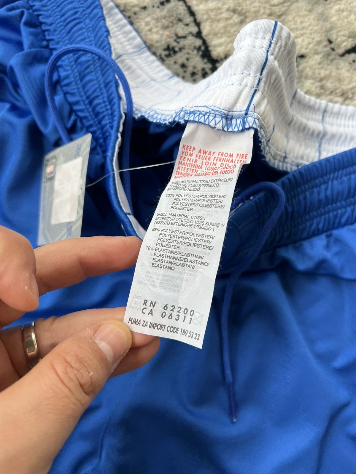Puma Puma Italia Football Shorts Size US 36 / EU 52 - 6 Thumbnail