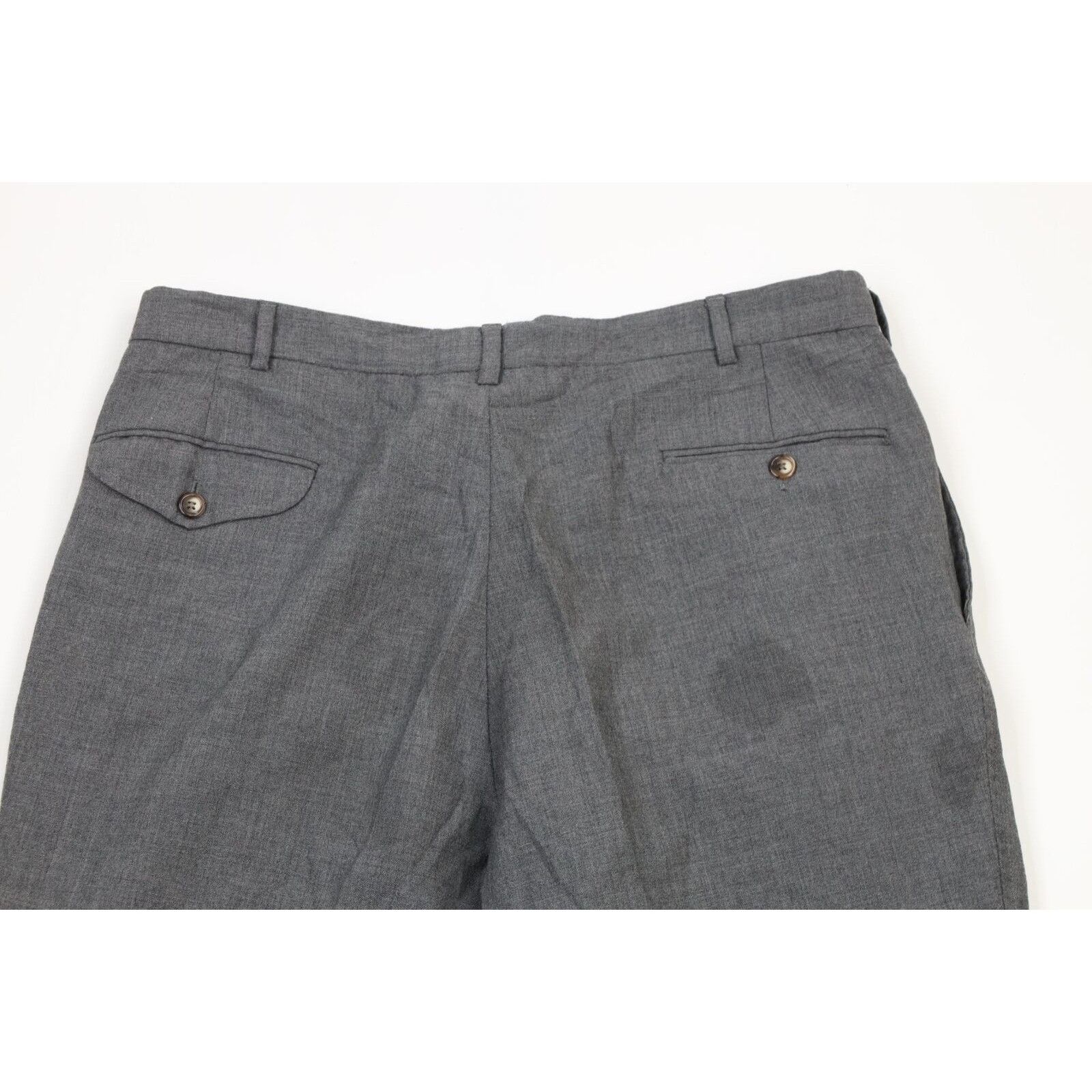 Ralph Lauren Vintage 80s Ralph Lauren Wool Pleated Wide Leg Pants Size US 34 / EU 50 - 8 Thumbnail