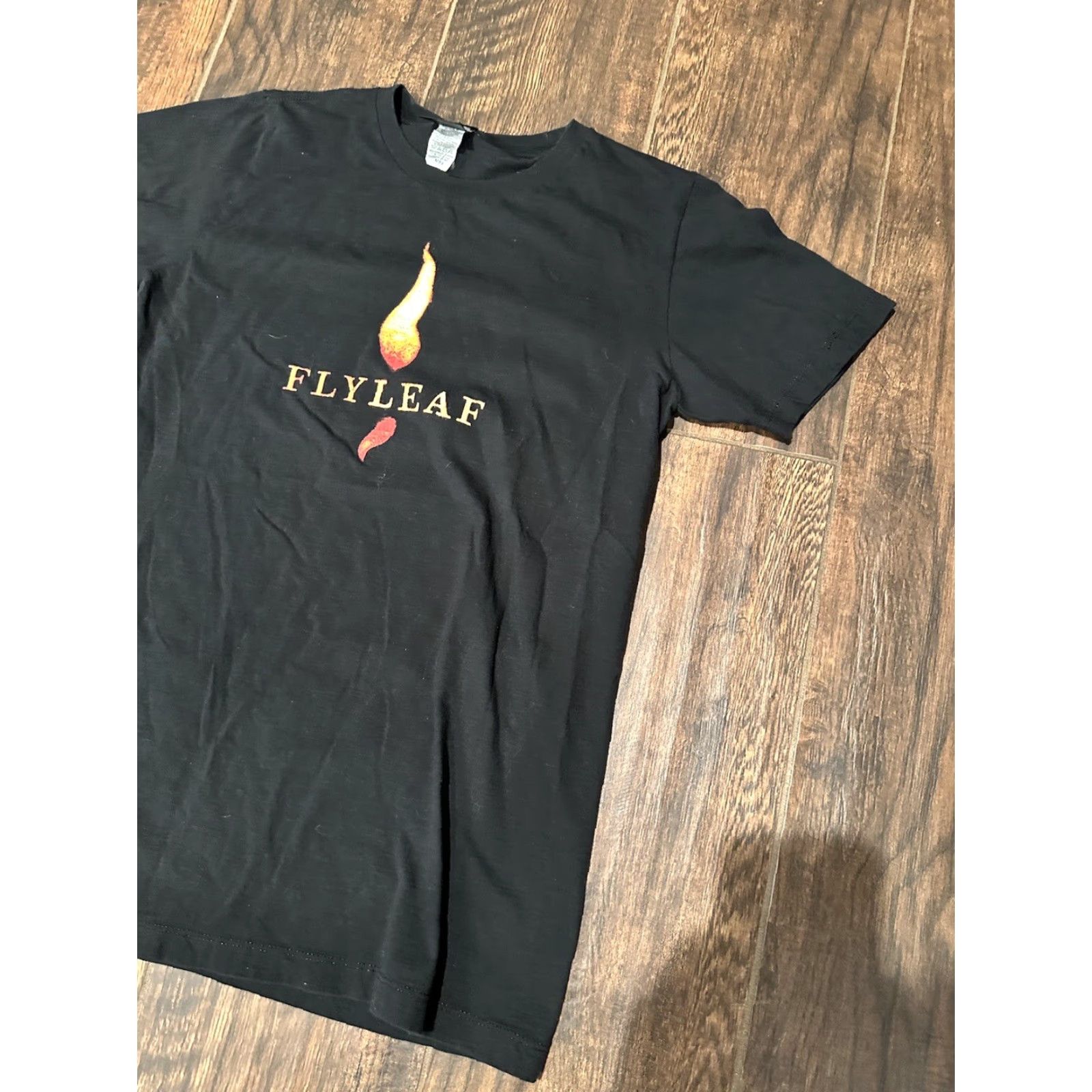 Vintage VINTAGE Giant Flyleaf Rock Band Shirt T-Shirt Mens Medium Black Cotton Logo 90s 2000s Band Tee Merch END Mens Size US M / EU 48-50 / 2 - 2 Thumbnail