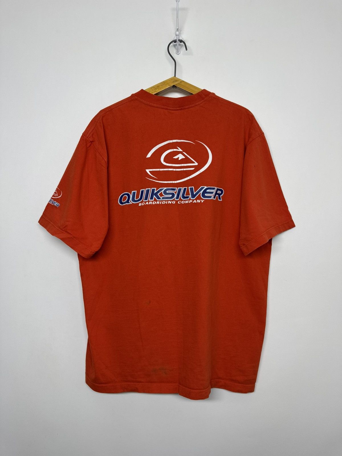 Quiksilver Vintage Y2k Quiksilver Surf Big Logo T-shirt Size US XL / EU 56 / 4 - 1 Thumbnail