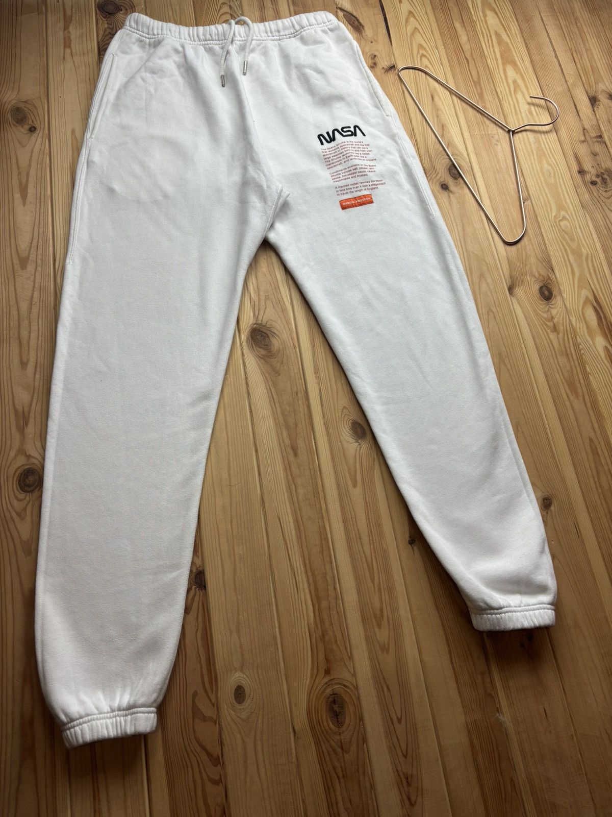 Heron Preston Heron Preston NASA Sweatpants Joggers Size US 34 / EU 50 - 1 Thumbnail