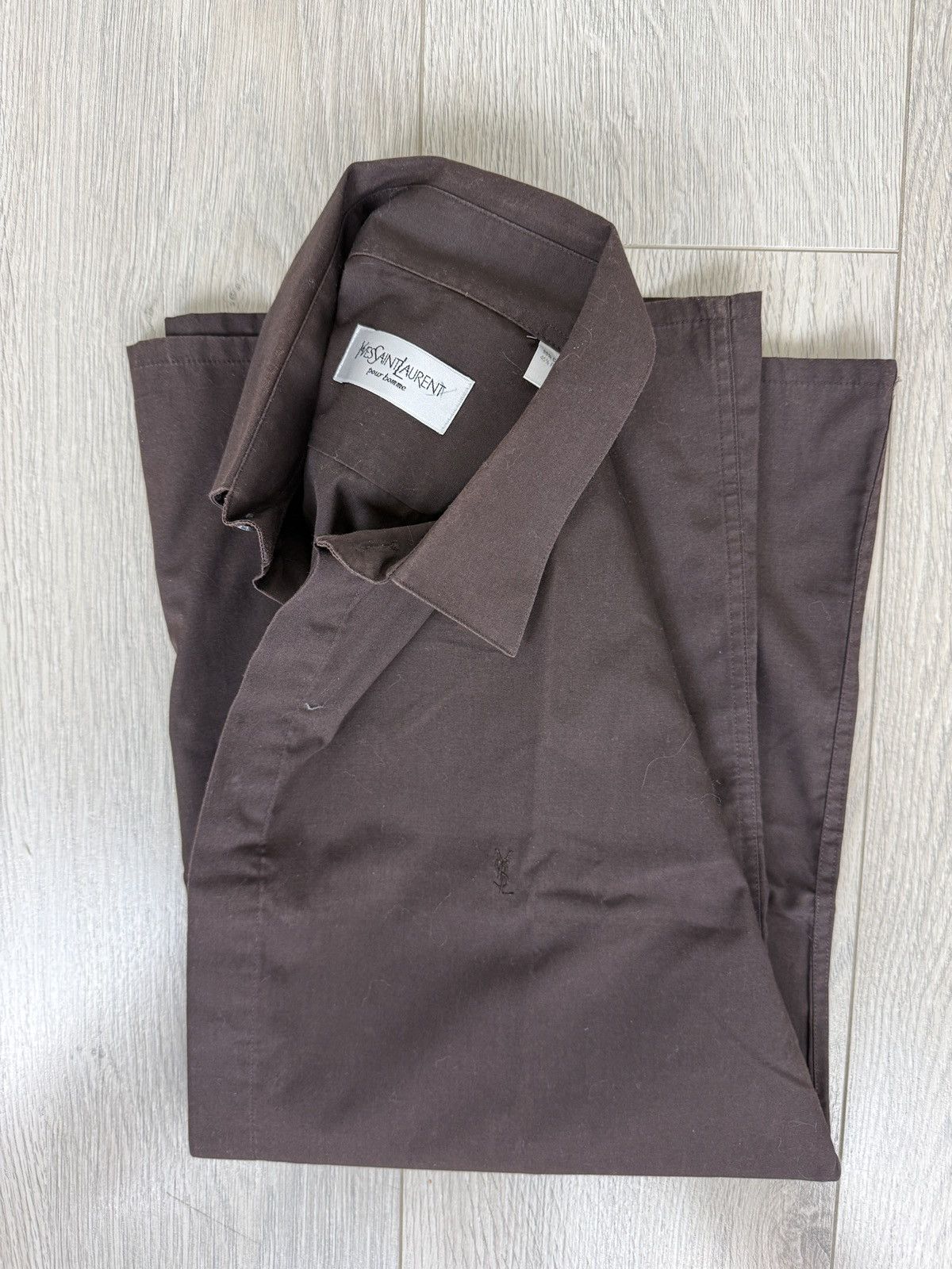 Yves Saint Laurent YvesSaintLaurent short Sleeve shirt Size US M / EU 48-50 / 2 - 8 Thumbnail