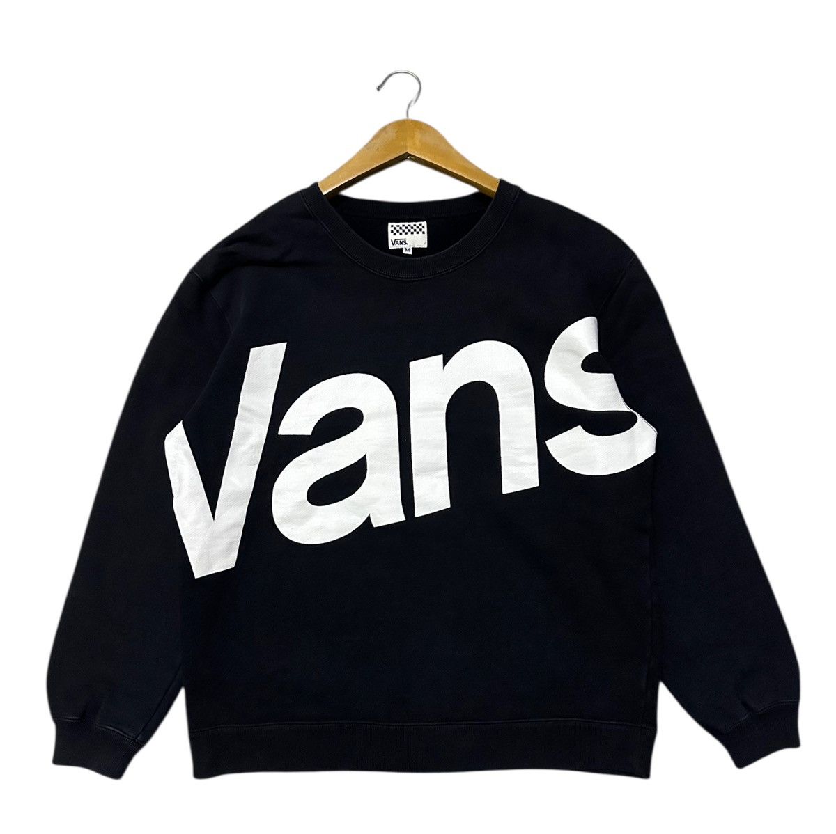 Vans Vans Classic Crew II pullover sweatshirt with a white logo Size US M / EU 48-50 / 2 - 1 Thumbnail