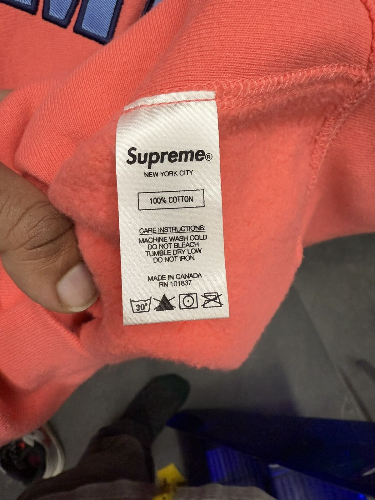 Supreme Supreme Icy Arc Hooded Sweatshirt FW 2020 Size US M / EU 48-50 / 2 - 5 Thumbnail