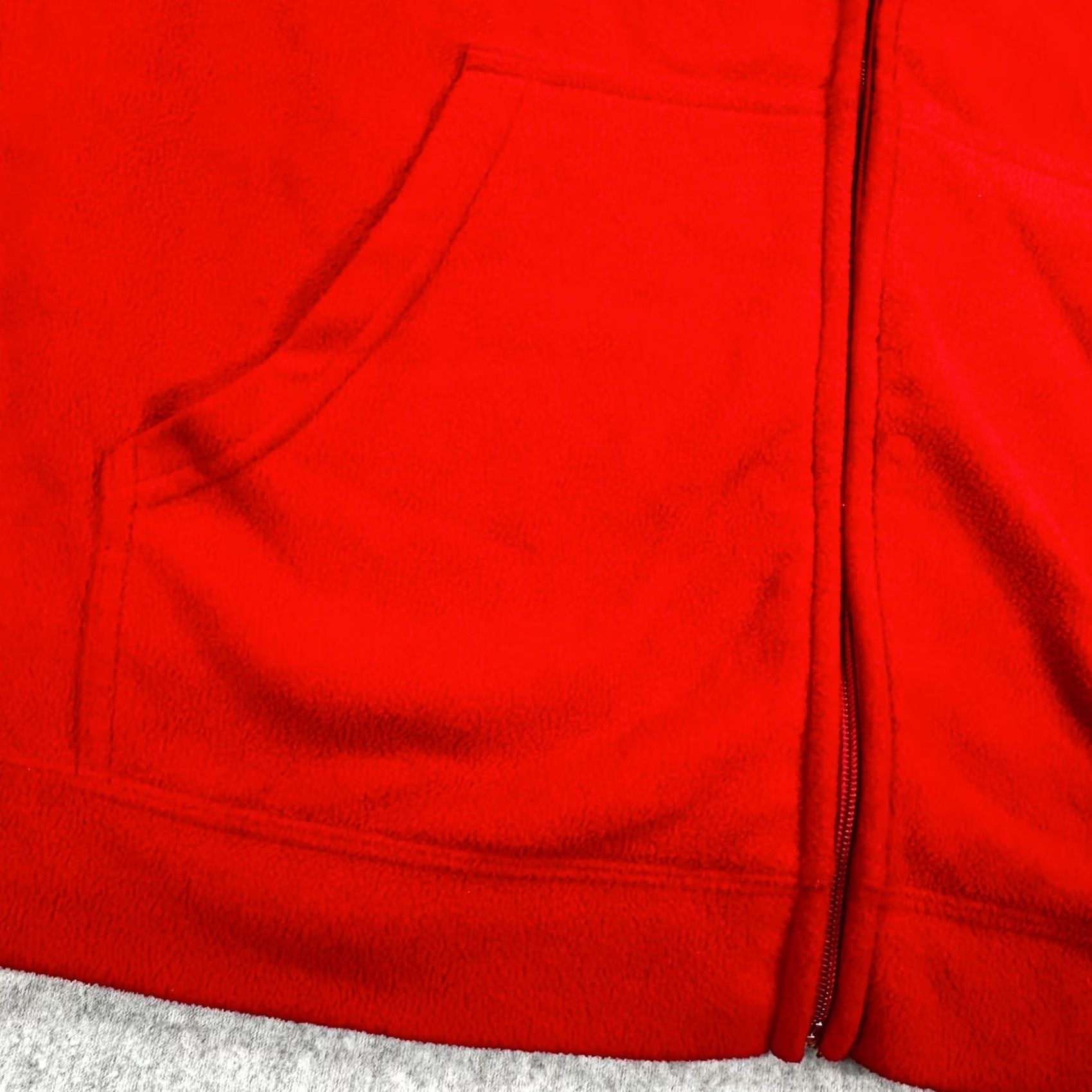 Disney Disney Full Zip Hoodie Red Women's 3X Mickey Mouse Fleece Long Sleeve Pockets Size XXL / US 16-18 / IT 52-54 - 7 Thumbnail