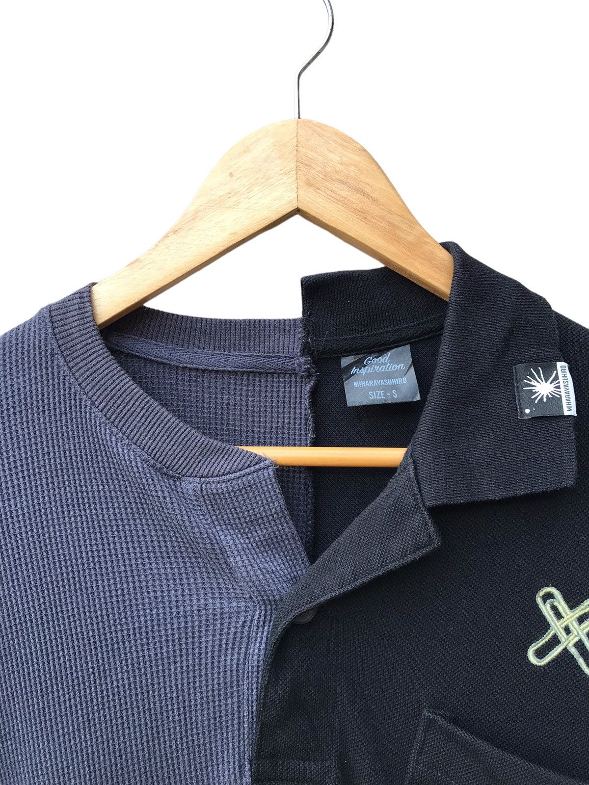 Japanese Brand × Maison MIHARA YASUHIRO × Maison Margiela Miharayasuhiro Half Polo/Tshirt Size US M / EU 48-50 / 2 - 3 Thumbnail