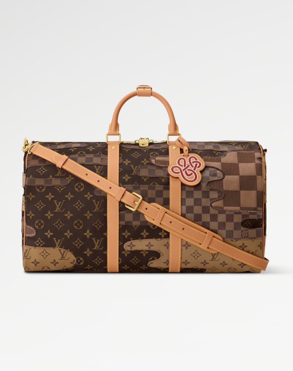 Louis Vuitton Louis Vuitton x Nigo Keepall Bandouliere 50 Canvas Size ONE SIZE - 2 Thumbnail