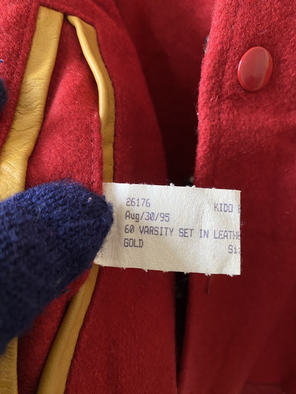 Golden Bear × Vintage Vintage 90s Golden Bear Pittsburgh Angeeze Varsity Jacket Size US M / EU 48-50 / 2 - 15 Thumbnail