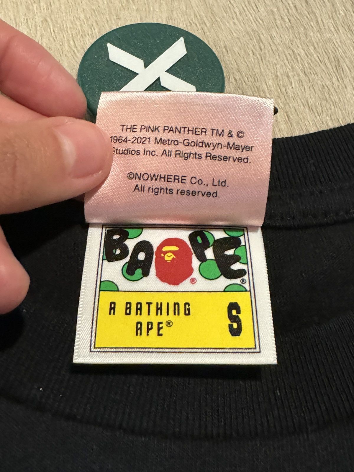 Bape Bape x Pink Panther Long Sleeve Tee Size US S / EU 44-46 / 1 - 2 Thumbnail