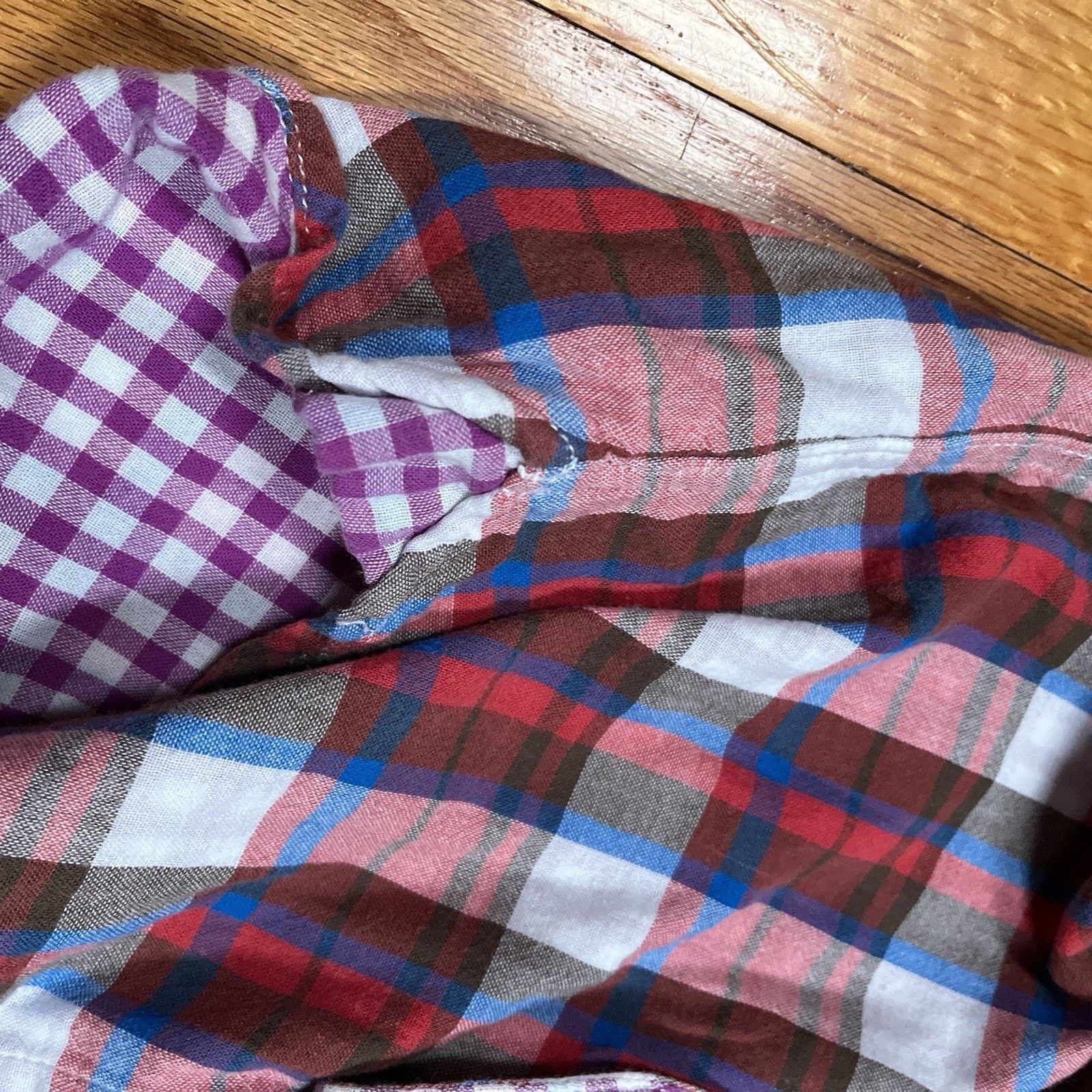 Beams Japan Beams Workclothing Americana Flannel Plaid Gingham Interior Size US M / EU 48-50 / 2 - 12 Thumbnail