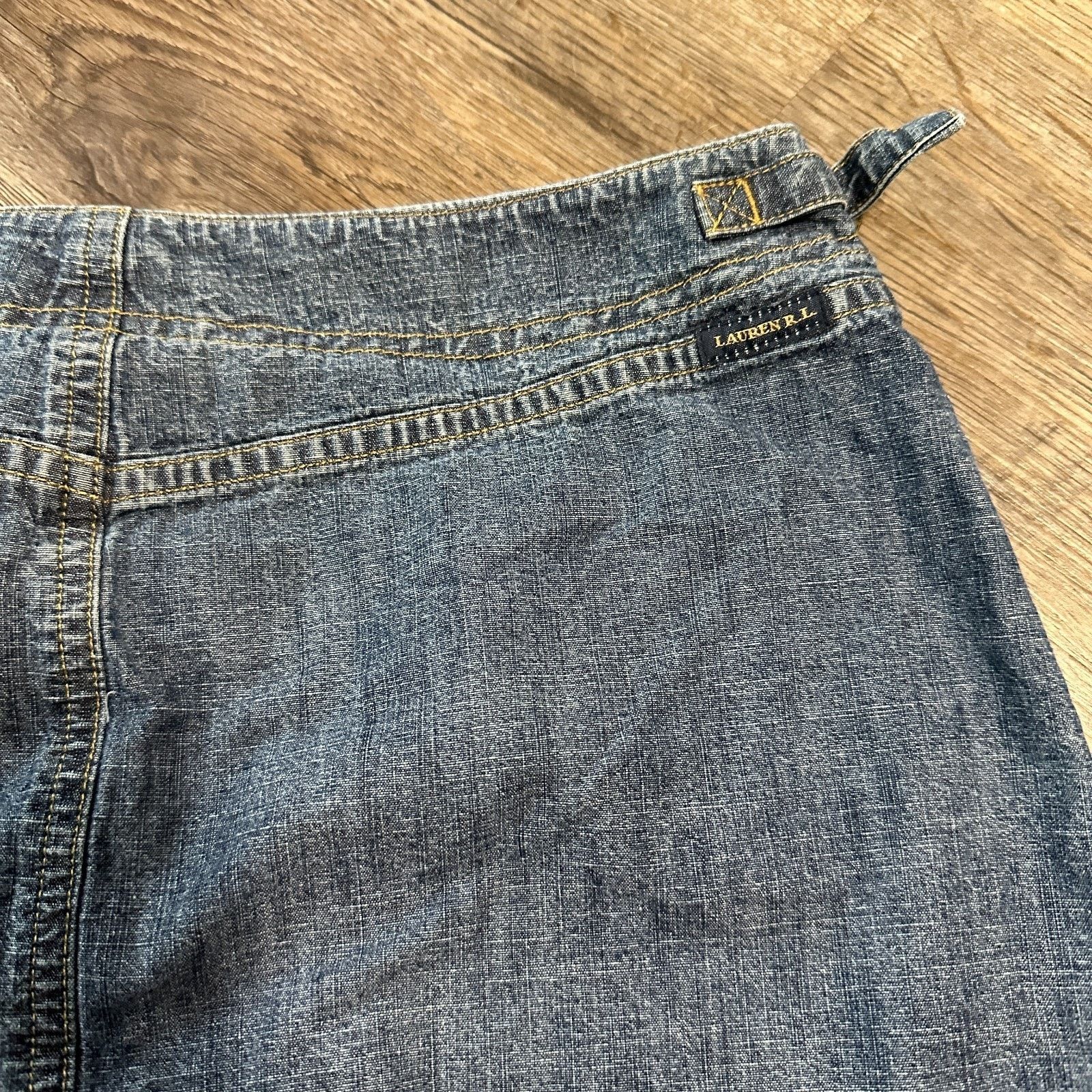 Lauren Ralph Lauren Vintage Lauren Jeans Co Ralph Maxi Denim Skirt 6 Petite Size 28" / US 6 / IT 42 - 4 Thumbnail