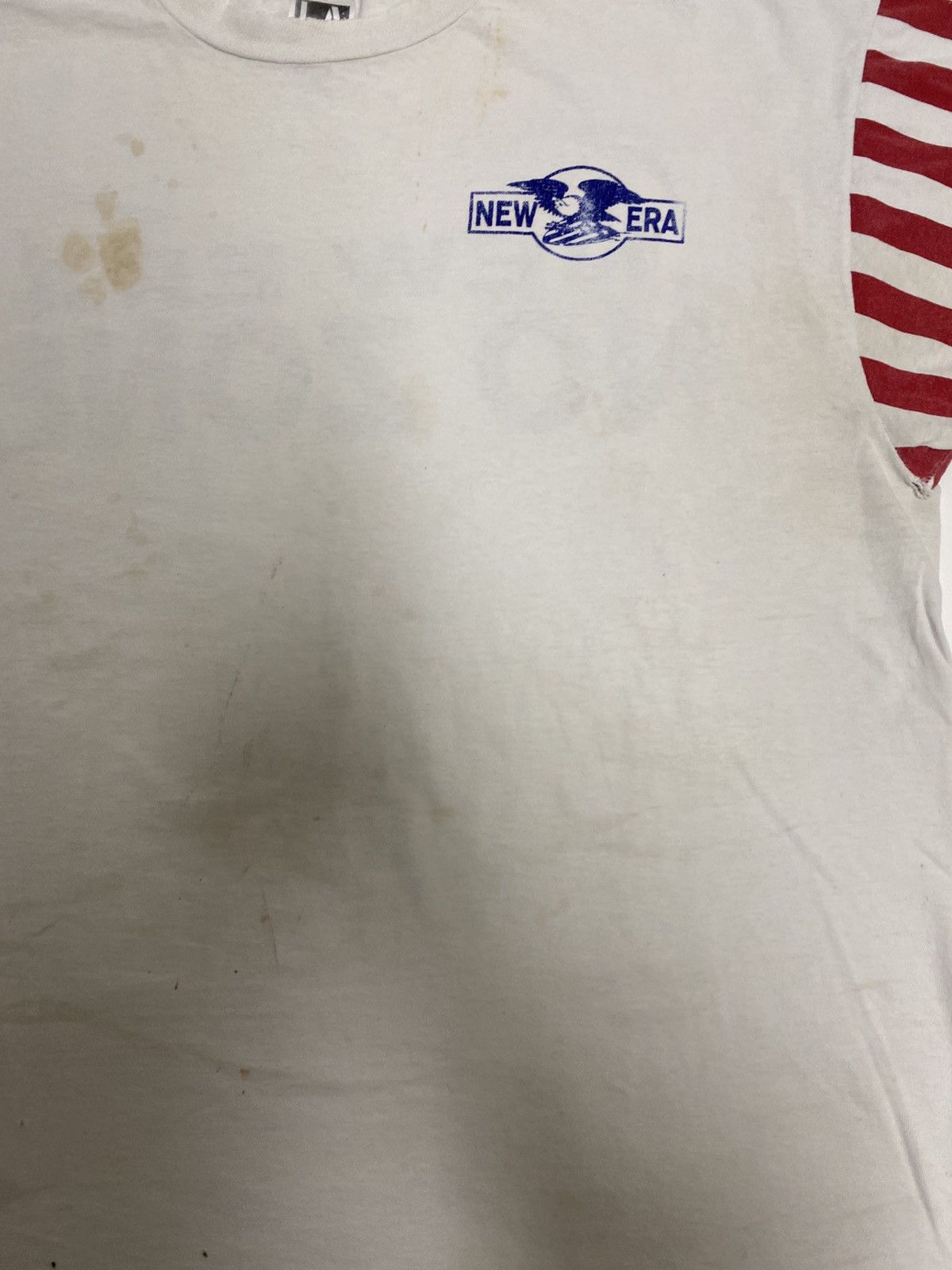 Vintage Vintage USA new Era tshirt Size US XL / EU 56 / 4 - 3 Thumbnail