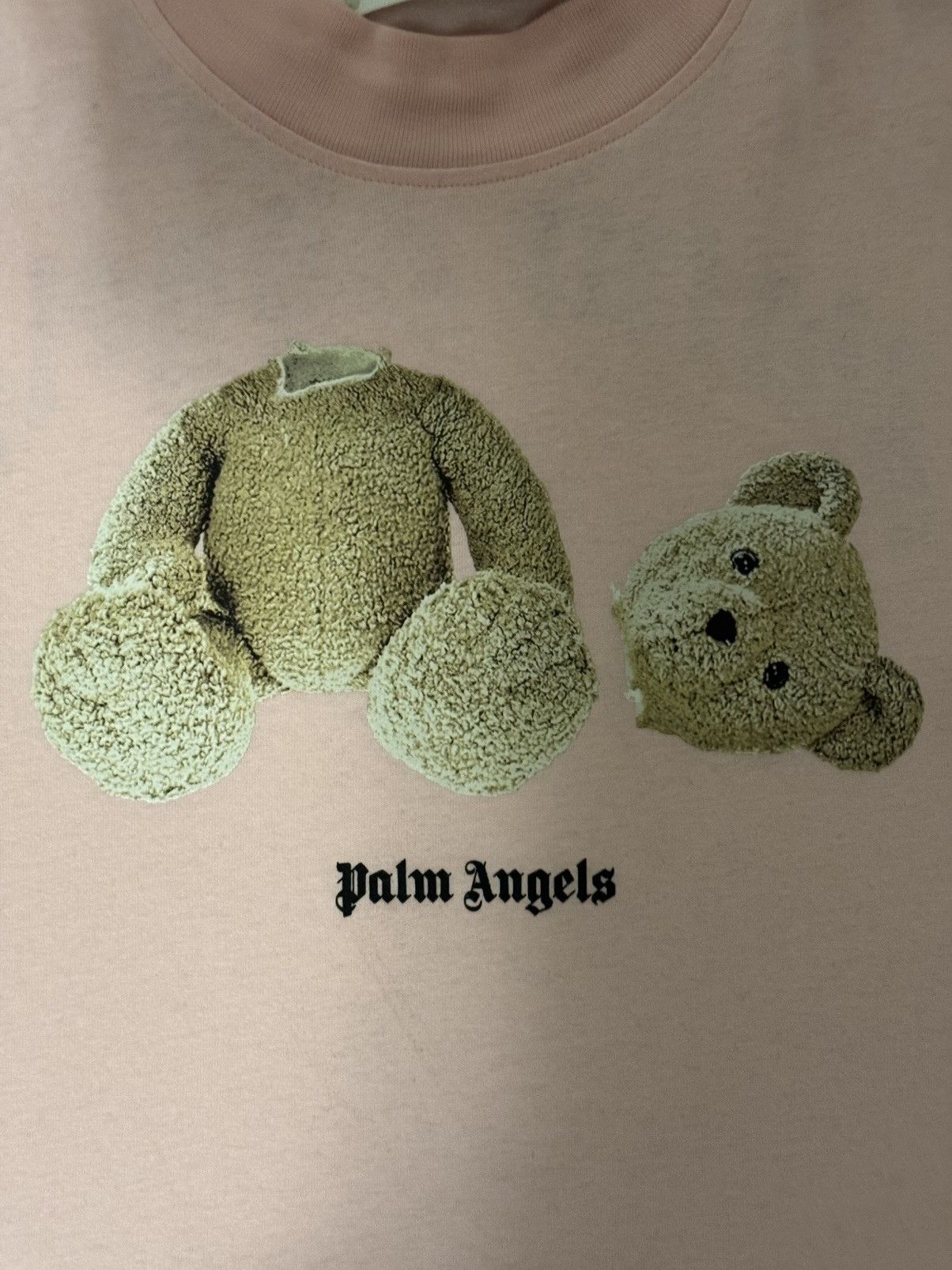 Palm Angels Palm Angels Bear Printed T-Shirt Size US XXS / EU 40 - 2 Thumbnail