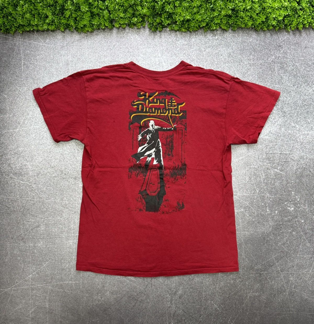 Band Tees × Vintage VINTAGE KING OF DIAMOND CONSPIRACY T SHIRT BLACK METAL Size US L / EU 52-54 / 3 - 2 Thumbnail