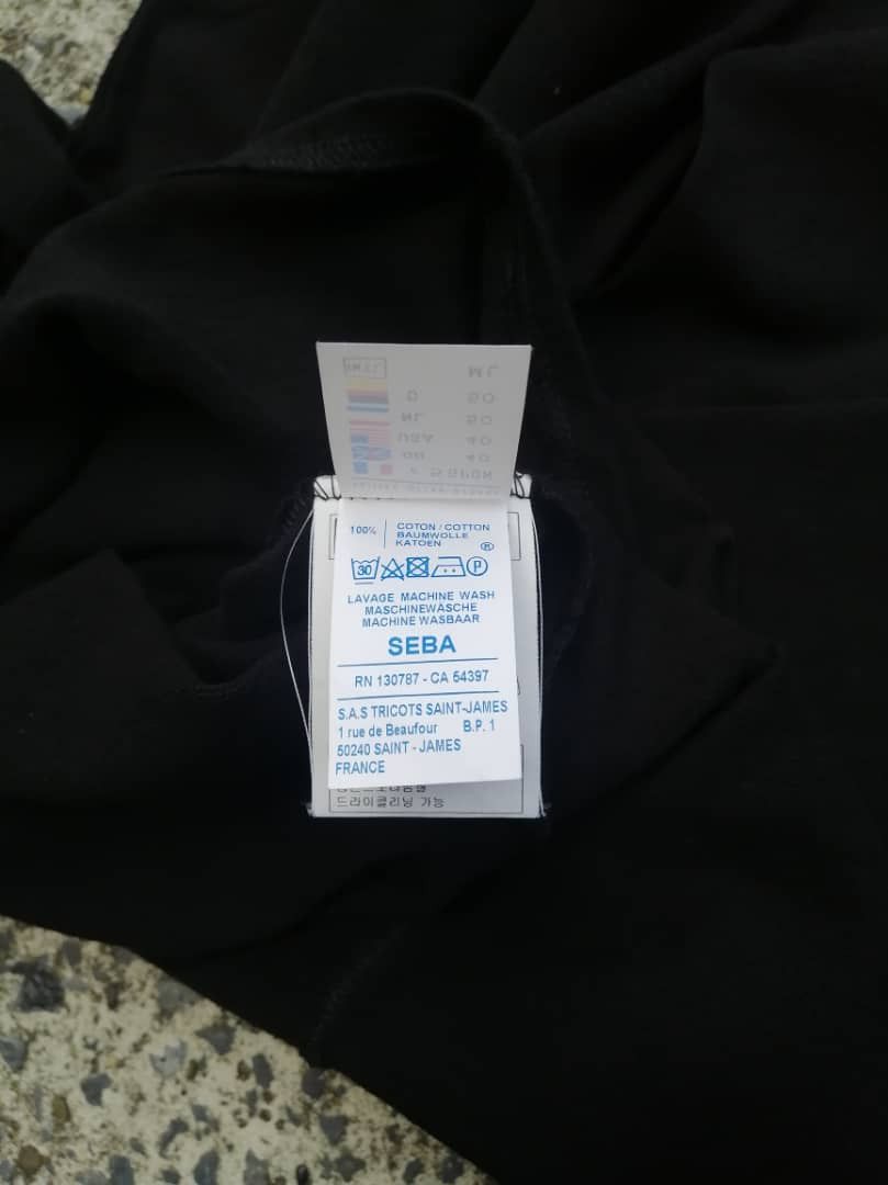 Designer × Saint James Saint James Plain Longsleeve Shirt Size M / US 6-8 / IT 42-44 - 8 Thumbnail