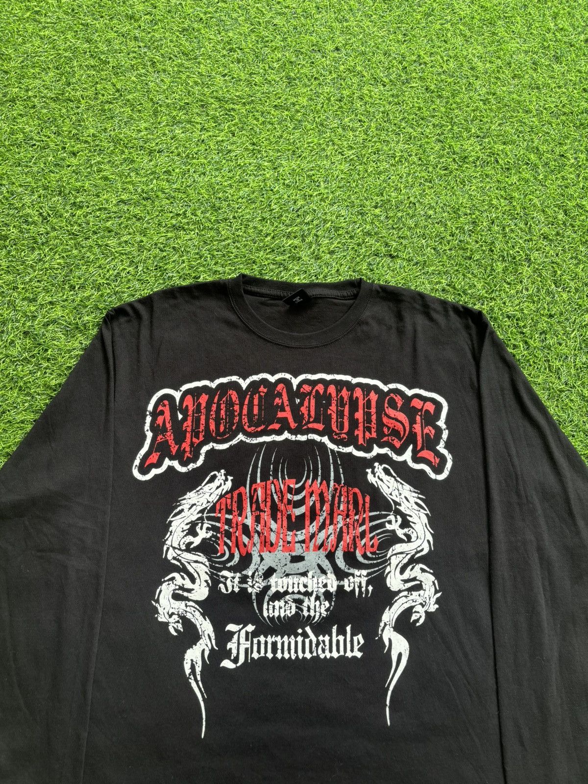 Hysteric Glamour Y2k Fogaty House Punk Style Longsleeve Size US XL / EU 56 / 4 - 3 Thumbnail