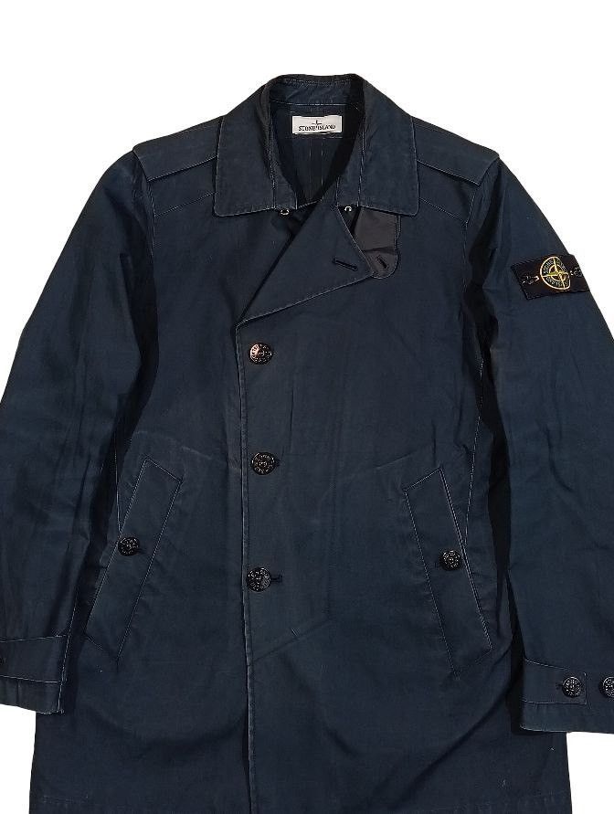 Stone Island Stone Island 2015 Tan 3L Performance Cotton Trench Coat Size US L / EU 52-54 / 3 - 5 Thumbnail