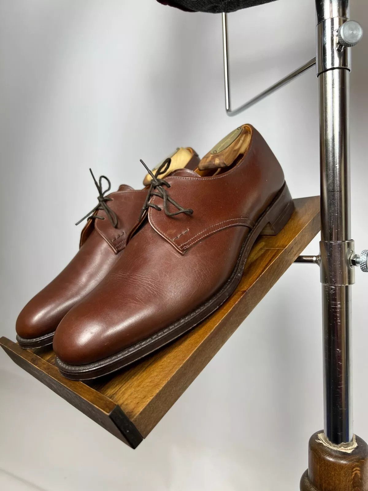 Loake Loake 1880 Arundel Formal Tan Brown Casual Derby Shoes 9 EEE Size US 10.5 / EU 43-44 - 8 Thumbnail