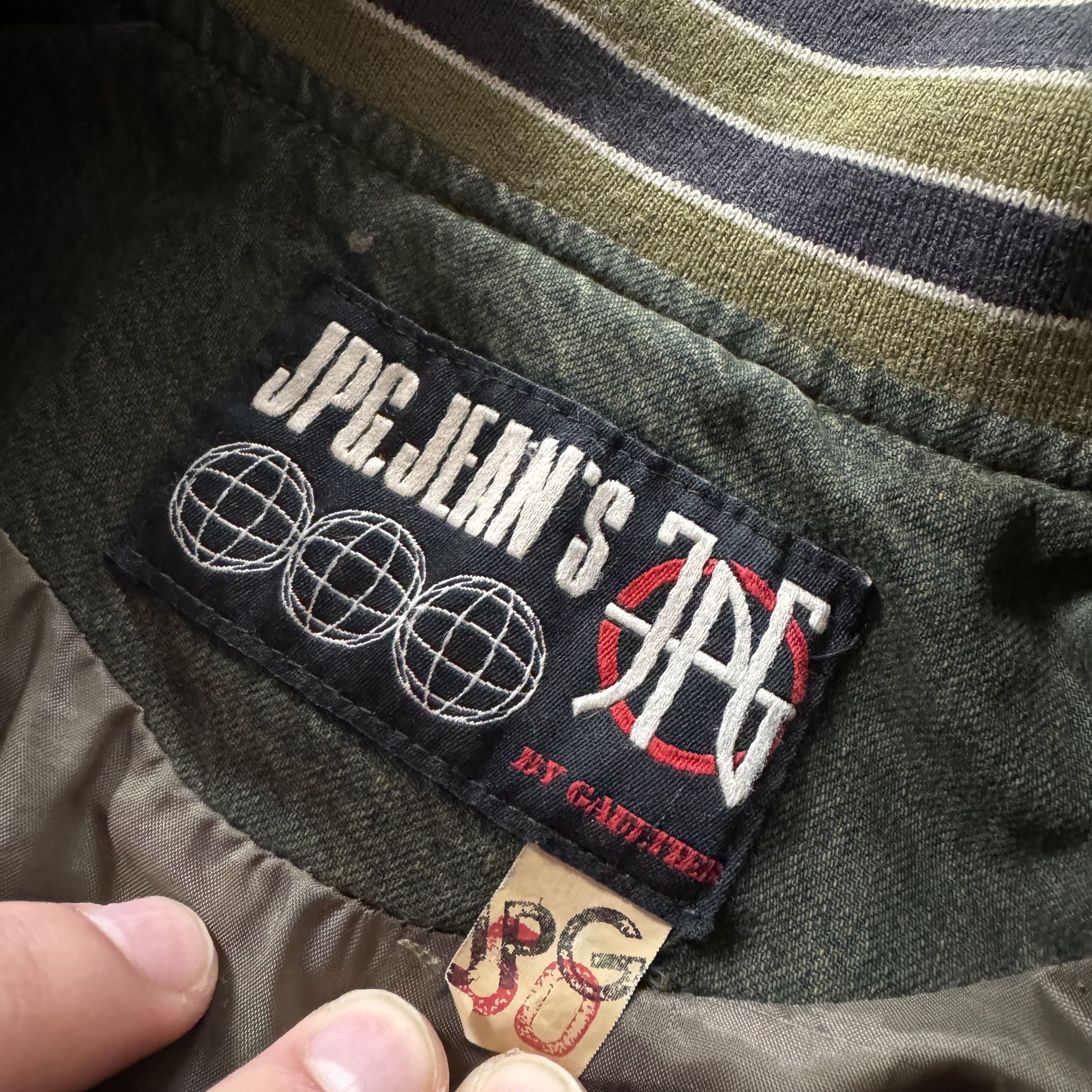 Jean Paul Gaultier × Vintage JEAN PAUL GAULTIER ARCHIVE CAMO SUEDE BLAZER VINTAGE JACKET Size US M / EU 48-50 / 2 - 5 Thumbnail