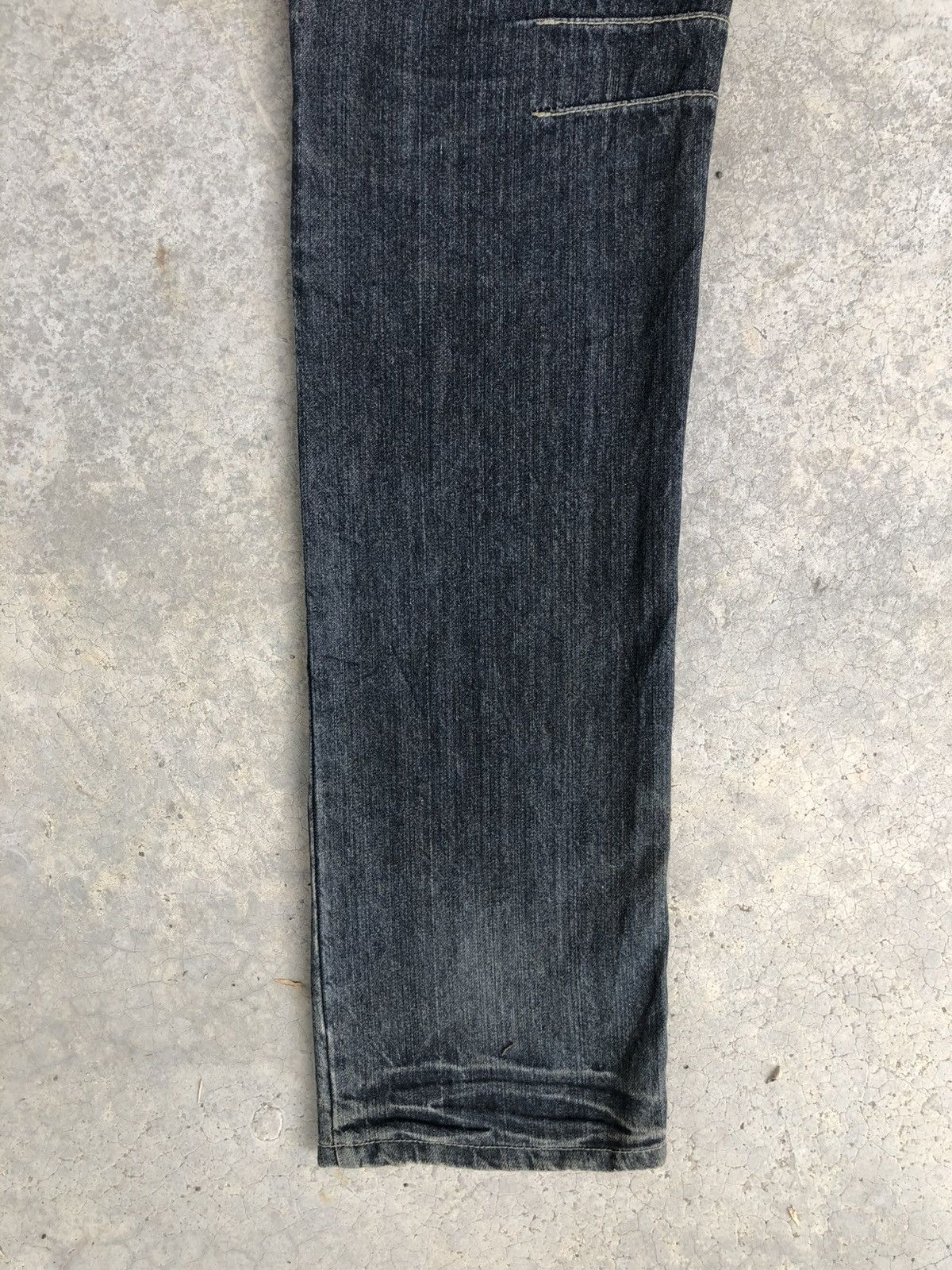 Japanese Brand Japanese Denim Lab Double Waist Distressed Denim Slim Size US 34 / EU 50 - 13 Thumbnail