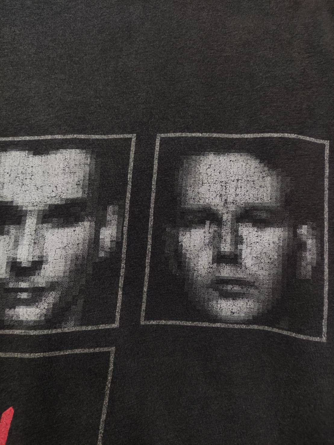 Band Tees Vtg 90's Depeche Mode " The Singles Tour " Promo T-Shirt Size US L / EU 52-54 / 3 - 6 Thumbnail