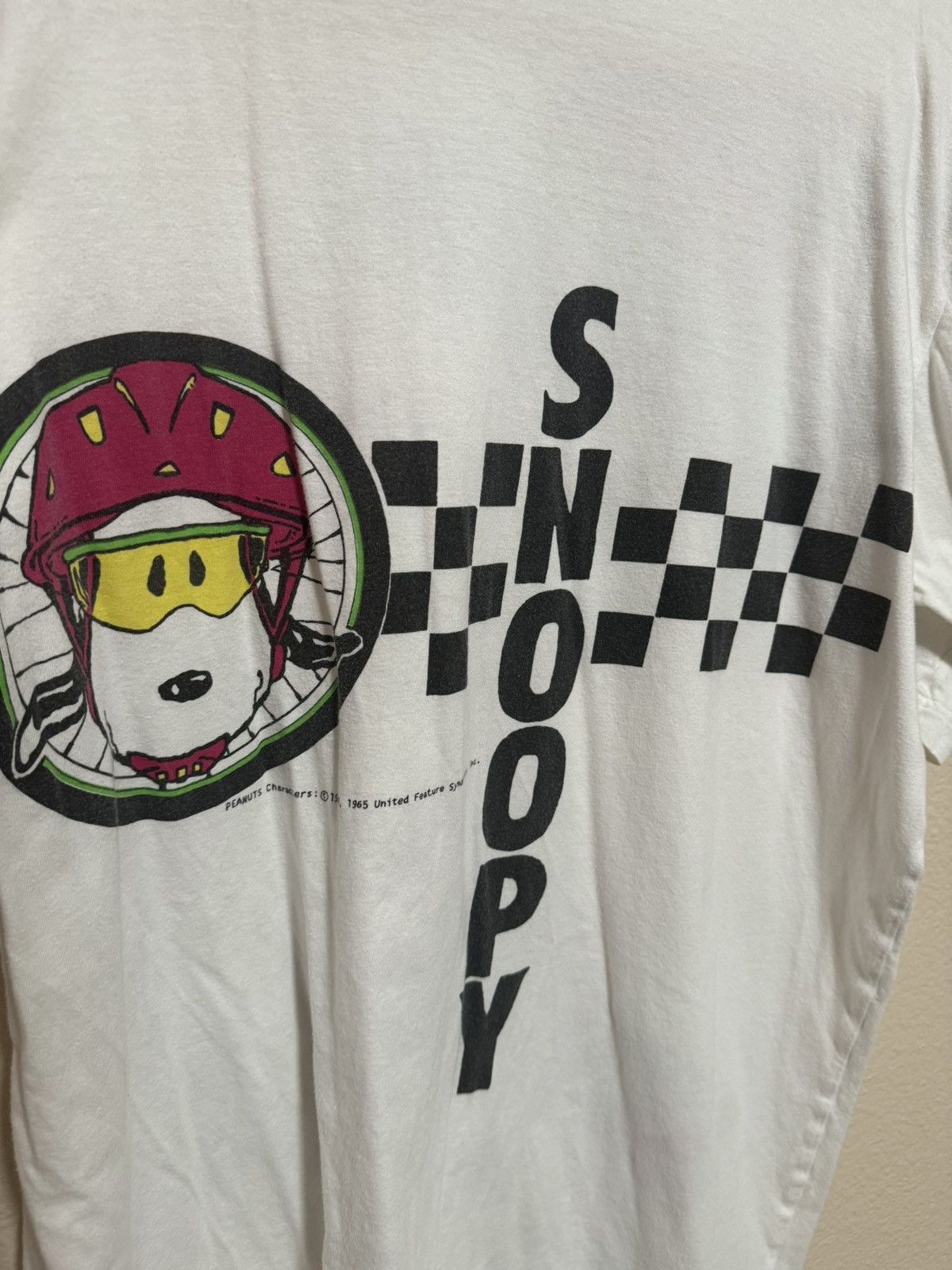 Peanuts × Vintage AOP Vintage Snoopy racing tee Size US L / EU 52-54 / 3 - 5 Thumbnail