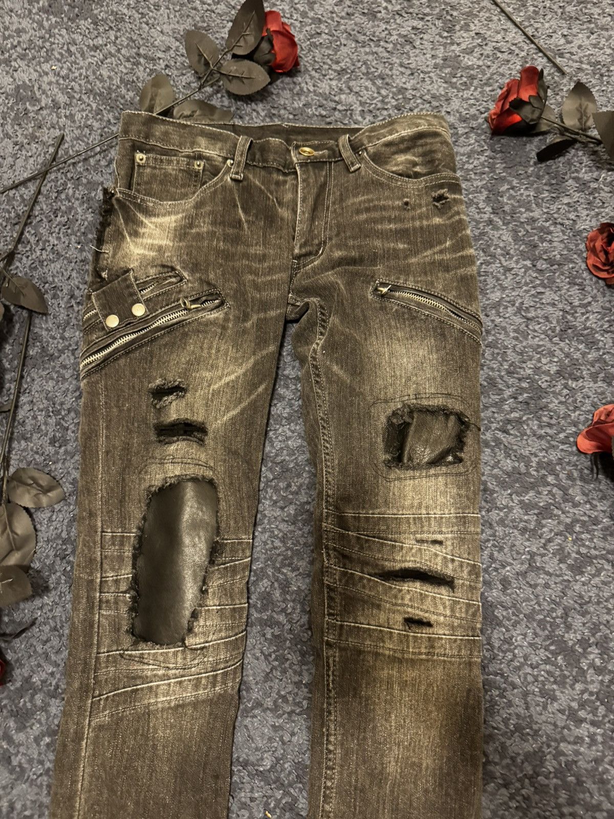 Le Grande Bleu (L.G.B.) LGB Le grande Bleu Archive Ripped Pants Size US 28 / EU 44 - 6 Thumbnail